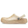 Zuecos Baya Lined Glitter «Gold»