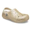 Zuecos Baya Lined Glitter «Gold»