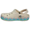 Zuecos Bayaband Clog con banda en forma de chevron «Stucco Multi»