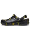Zuecos Bistro Graphic «Negro Amarillo»