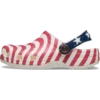 Zuecos Classic American Flag para niños pequeños