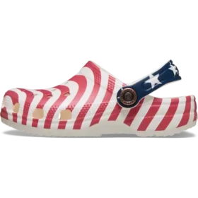 Zuecos Classic American Flag para niños pequeños