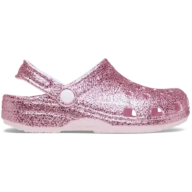 Zuecos Classic Chunky Glitter para niños