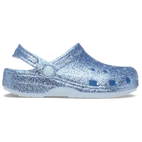 Zuecos Classic Chunky Glitter para niños