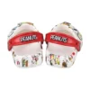 Zuecos Classic Clog «Blanco Rojo»