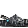 Zuecos Classic Clog de Ron English «Party Animals – Zebra Black»