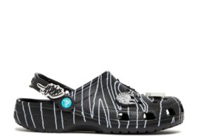 Zuecos Classic Clog de Ron English «Party Animals – Zebra Black»