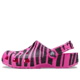 Zuecos Classic Clog «Electric Pink Black»