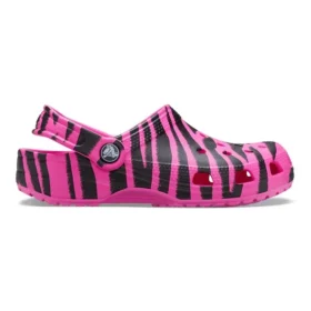Zuecos Classic Clog «Electric Pink Black»