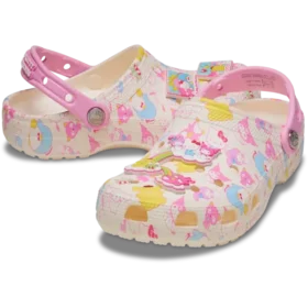 Zuecos Classic Clog Hello Kitty® y amigos en tonos pastel para niños