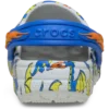 Zuecos Classic Clog para niños pequeños con diseño gráfico de dragón