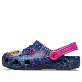 Zuecos Classic Disney Villains «Azul, morado, rosa»