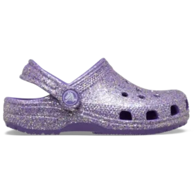 Zuecos Classic Fantasy Glitter para niños pequeños