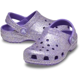 Zuecos Classic Fantasy Glitter para niños pequeños