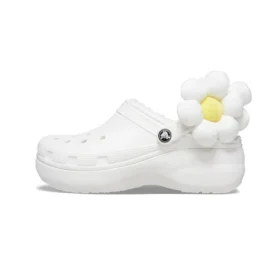 Zuecos Classic Flower «Blanco»