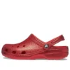 Zuecos Classic Glitter «Flame»
