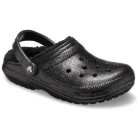 Zuecos Classic Glitter Lined «Black»