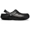 Zuecos Classic Glitter Lined «Black»