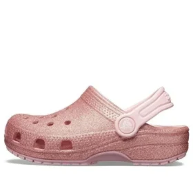 Zuecos Classic Glitter «Rose Pink»
