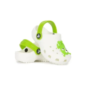 Zuecos Classic Glow Alien «White Green»