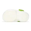 Zuecos Classic Glow Alien «White Green»