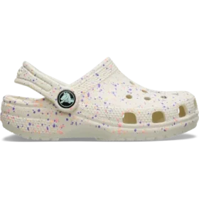 Zuecos Classic Glow Paint Splatter para niños