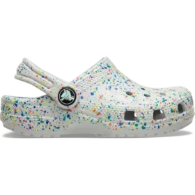 Zuecos Classic Glow Paint Splatter para niños