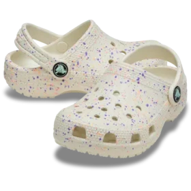Zuecos Classic Glow Paint Splatter para niños