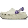 Zuecos Classic Hiker Xscape Croslite «Beige Purple»