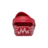 Zuecos Classic Holiday Sweater «Rojo y blanco»