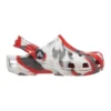 Zuecos Classic Marbled «Blanco, Rojo, Gris»