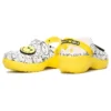 Zuecos Classic Platform Clog Crocs x Smiley World Charm «Amarillo-Blanco»
