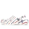 Zuecos Classic Stars and Stripe «White Multi»