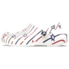 Zuecos Classic Stars and Stripe «White Multi»