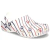 Zuecos Classic Stars and Stripe «White Multi»