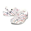 Zuecos Classic Stars and Stripe «White Multi»