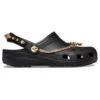 Zuecos Classic Tiara «Black Gold»