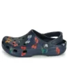 Zuecos Classic Vacay Vibes Butterfly «Navy Multi»