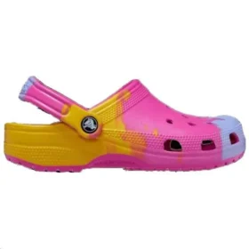 Zuecos clásicos con degradado «rosa, amarillo, azul»