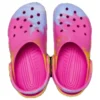 Zuecos clásicos con degradado «rosa, amarillo, azul»