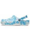 Zuecos clásicos con estampado Duke «Azul y blanco»