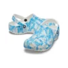 Zuecos clásicos con estampado Duke «Azul y blanco»