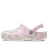 Zuecos clásicos con estampado Duke «Pink Tweed»