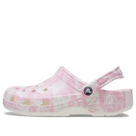 Zuecos clásicos con estampado Duke «Pink Tweed»