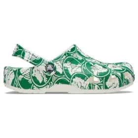 Zuecos clásicos con estampado Duke «Verde»