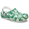 Zuecos clásicos con estampado Duke «Verde»