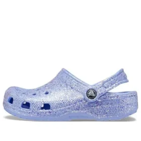Zuecos clásicos con Glitter «Azul»