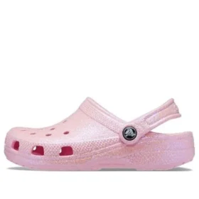 Zuecos clásicos con Glitter «Pink»
