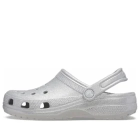 Zuecos clásicos con Glitter «Plata»