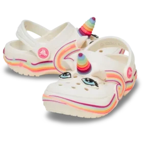Zuecos clásicos con luces «I am Unicorn» para niños pequeños